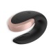 VIBRADOR DOUBLE LOVE COM APP SATISFYER PRETO