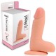 DILDO REALÍSTICO REAL RAPTURE WATER SENSATIONS 6'' BRANCO