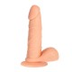 DILDO REALÍSTICO REAL RAPTURE EARTH FLAVOUR 6.5'' BRANCO