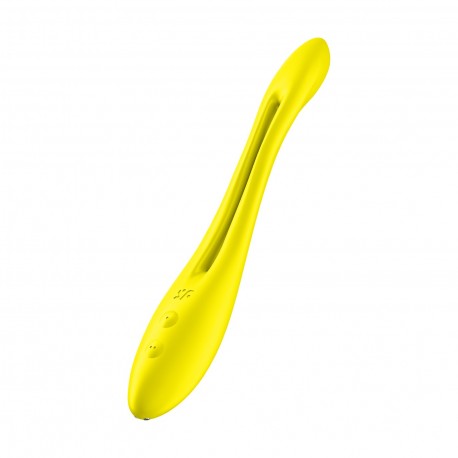 VIBRADOR ELASTIC GAME SATISFYER AMARELO