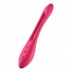 VIBRADOR ELASTIC JOY SATISFYER VERMELHO