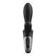 VIBRADOR HEAT CLIMAX + COM APP SATISFYER PRETO