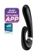 VIBRADOR HEAT WAVE COM APP SATISFYER PRETO