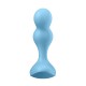 VIBRADOR ANAL DEEP DIVER COM APP SATISFYER AZUL