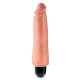 VIBRADOR REALÍSTICO KING COCK VIBRATING STIFFY 8” BRANCO