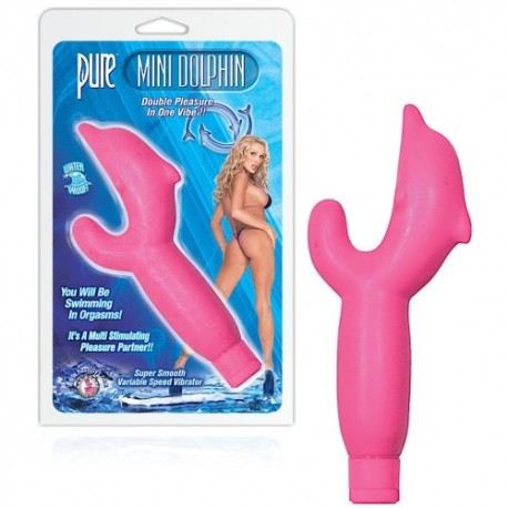 VIBRADOR MINI DOLPHIN ROSA