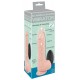 VIBRADOR REALISTA COM FUNÇÃO VAI-VEM E COMANDO SEM FIOS MEDICAL SILICONE RC VIBRATOR YOU2TOYS