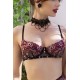 CONJUNTO CR-4607 PRETO E VERMELHO CHILIROSE