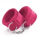 ALGEMAS DE VELCRO TOUGH LOVE COM CORRENTE DE 40CM EXTRA CRUSHIOUS ROSA