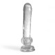 HUDINI DILDO ANAL JELLY TRANSPARENTE CRUSHIOUS