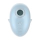 VIBRADOR CUTIE GHOST - AIR PULSE VIBRATOR - AZUL SATISFYER