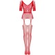 CATSUIT COURTNEY VERMELHO BEAUTY NIGHT FASHION