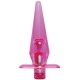 PLUG ANAL COM VIBRAÇÃO PLUG VIBRO JAMMY JELLY ANAL ROSA