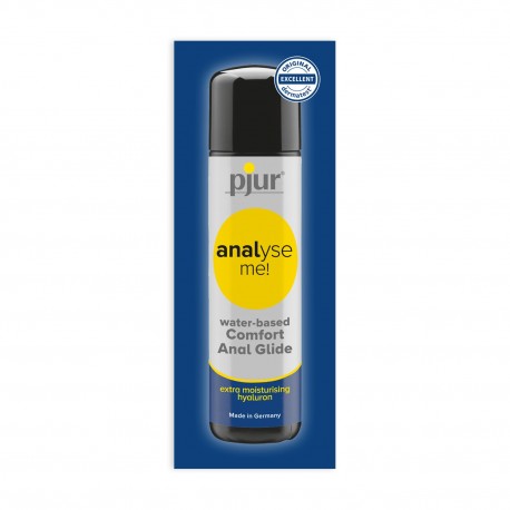 LUBRIFICANTE À BASE DE ÁGUA PJUR ANALYSE ME! MOISTURISING 2ML