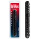 DILDO DUPLO JR. VEINED DOUBLE HEADER 12'' PRETO