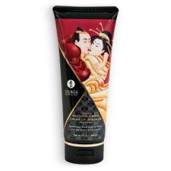 CREME DE MASSAGEM SHUNGA ESPUMANTE MORANGO 200ML