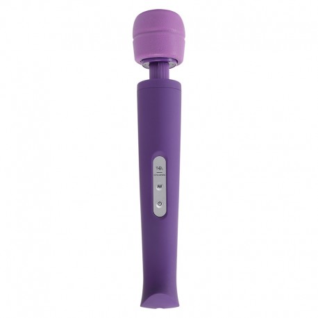 MASSAJADOR COM CARREGADOR USB CANDY PIE MAGIC WAND ROXO