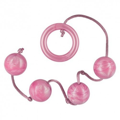 BOLAS BESTSELLER PLEASURE PEARLS 4 PINK