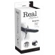 STRAP-ON OCO REAL RAPTURE AIR FEELING 8" PRETO