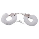 ALGEMAS COM PELUCHE BESTSELLER FURRY HANDCUFFS BRANCAS