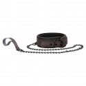 COLEIRA COM TRELA OUCH! ELEGANT COLLAR WITH LEASH