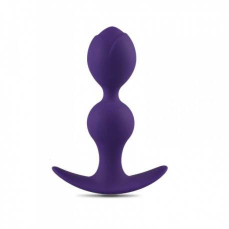 PLUG ANAL PULL BALLS TOUCH ENJOY ROXO