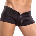 BOXER COM FECHO MALE POWER ZIPPER SHORT PRETO