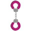ALGEMAS COM PELUCHE PLEASURE FURRY HANDCUFFS ROSA