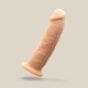 DILDO PREMIUM SILICONE TESSUDO 7,5" BAUNILHA CRUSHIOUS