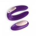 VIBRADOR PARA CASAL DOUBLE PLUS REMOTE COM COMANDO E CARREGADOR USB