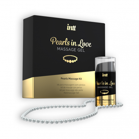 GEL DE MASSAGEM COM COLAR DE PÉROLAS PEARLS IN LOVE INTT 15ML