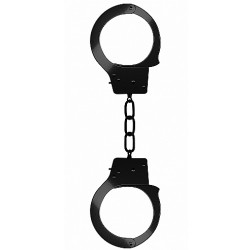 ALGEMAS EM METAL BEGINNER'S HANDCUFFS PRETAS